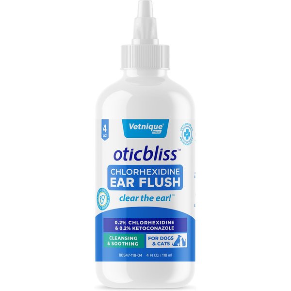 Vetnique Labs Oticbliss™ Anti-Bacterial & Anti-Fungal Chlorhexidine Ear Flush main image 0