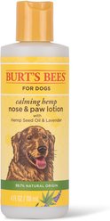 Burt's Bees Calming Hemp Paw & Nose Lotion Dog, 4-oz bottle