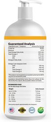 Coco and Luna Wild Alaskan Salmon Oil Omega 3 Supplement for Dog & Cat, 32-oz slide 2 of 6