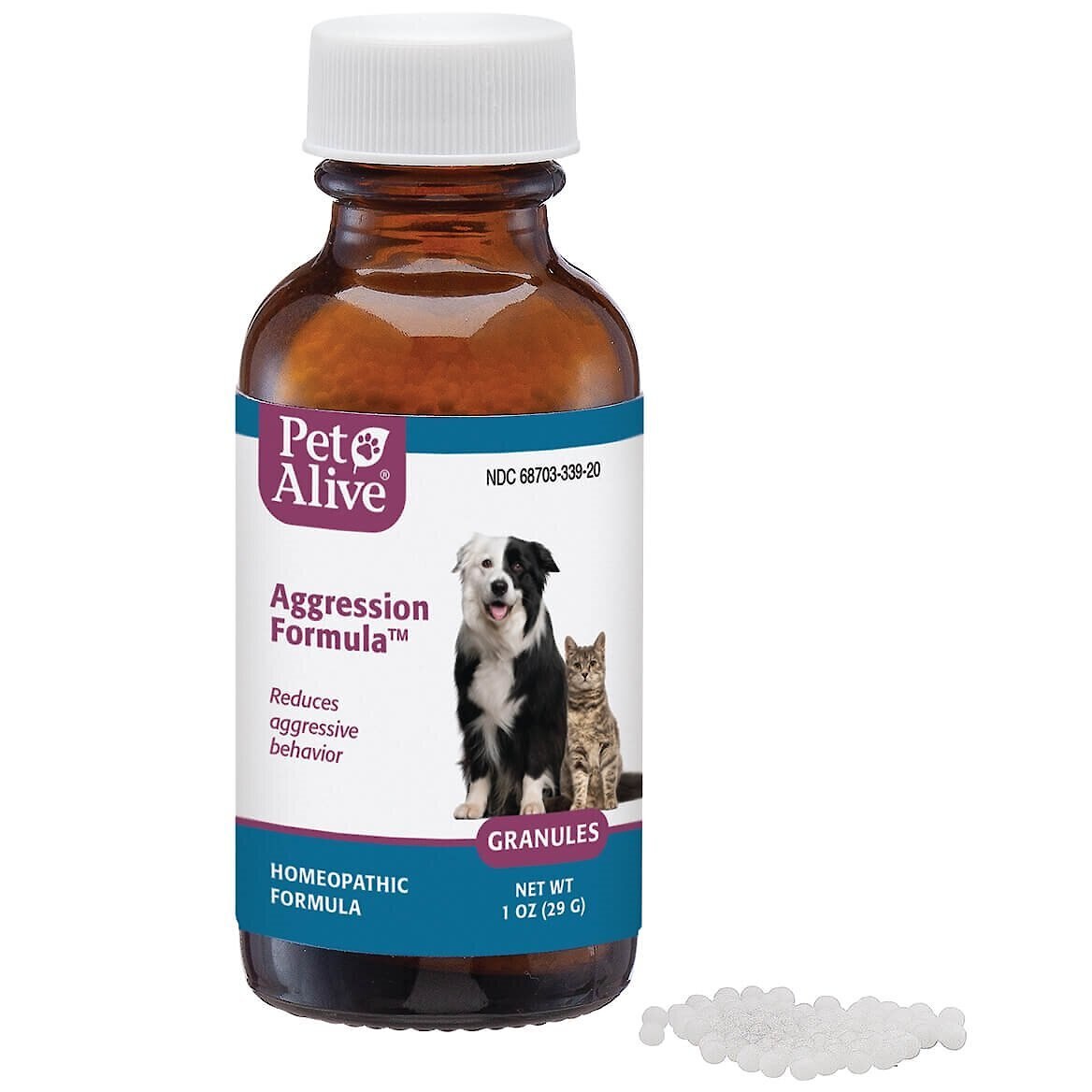 PETALIVE Aggression Formula Homeopathic Medicine for Behavior Issues