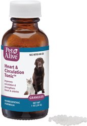PetAlive Heart & Circulation Tonic Granules Circulation Supplement for Dogs & Cats, 1-oz jar