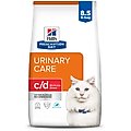 Hill's Prescription Diet c/d Multicare Stress Urinary Care with Ocean Fish Dry Cat Food, 8.5-lb bag