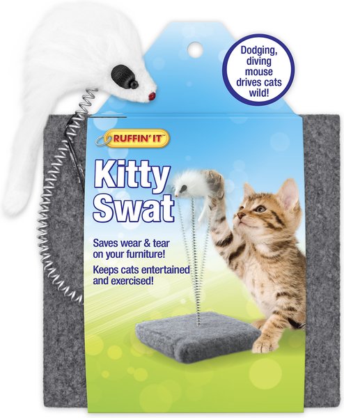 RUFFIN' IT Kitty Swat Teaser Cat Toy slide 1 of 3
