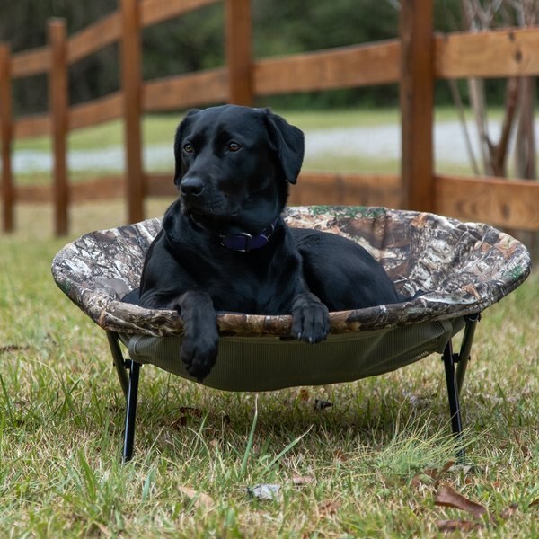 K&H Pet Products Cozy Cot Elevated Dog Bed, Realtree Edge, Large slide 1 of 9