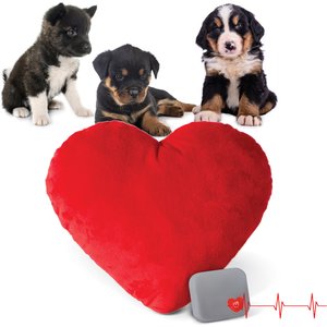 K&H Pet Products Mother's Heartbeat Puppy Heart Pillow, Large