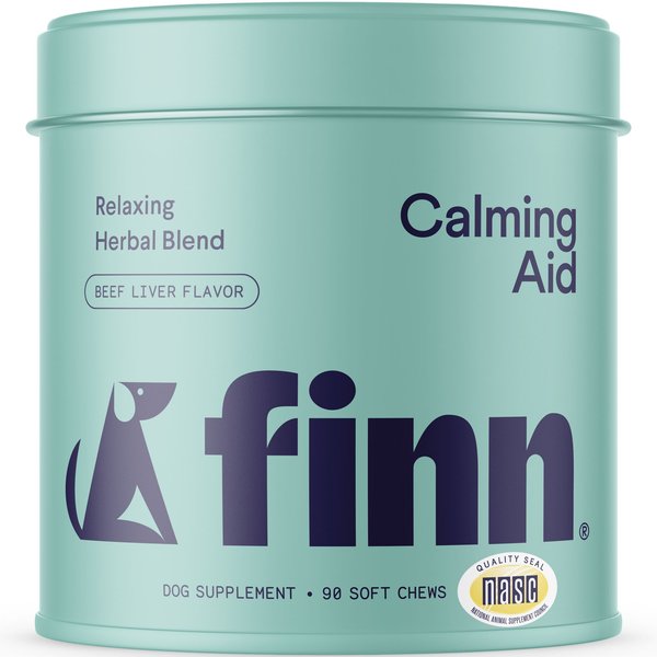 Finn Calming Aid Soft Chew Dog Supplement, 90 count slide 1 of 9
