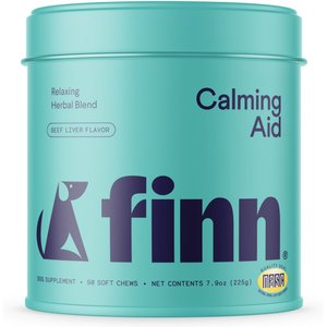 Finn Calming Aid Soft Chew Dog Supplement, 90 count