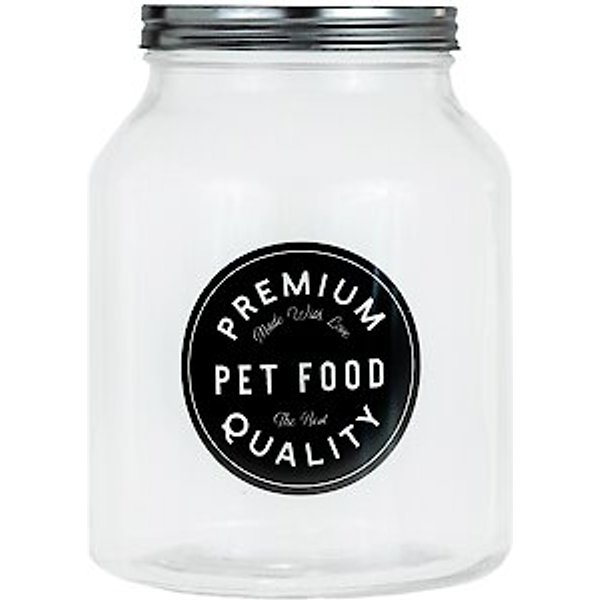 Amici Pet Cosmopawliton Glass Dog Treat Jar
