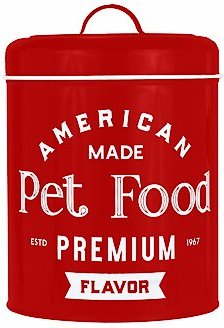 Amici Pet American Made Dog Metal Dog Treat Canister slide 1 of 2