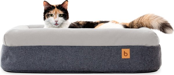 Memory Foam Bolster Cat Beds