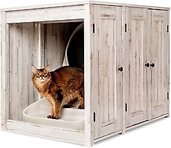 Whisker Litter-Robot Cat Litter Box Credenza Cat Cabinet