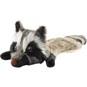 Frisco Fur Really Real Raccoon Plush Squeaky Dog Toy, Large