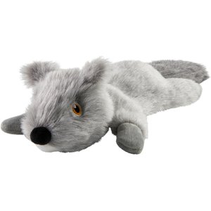 Frisco Fur Really Real Squirrel Plush Laying Squeaky Dog Toy