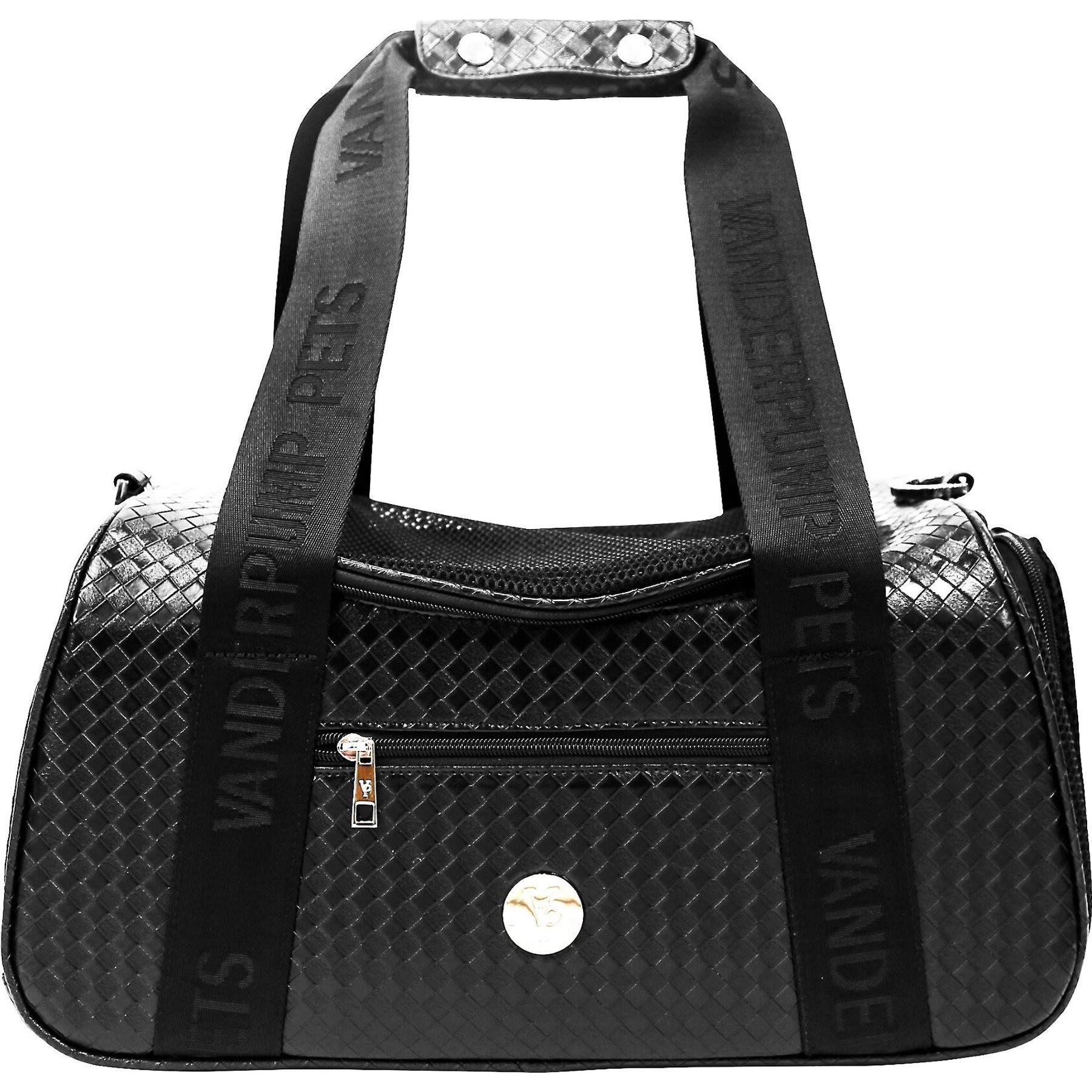 Vanderpump Pets Graphite Duffle 2024 Bag Pet Carrier Navy