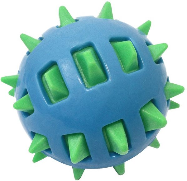 Multipet Spike TPR Ball Dog Toy, Color Varies slide 1 of 3