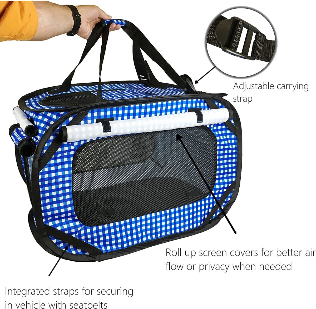 PET FIT FOR LIFE Popup Cat Carrier