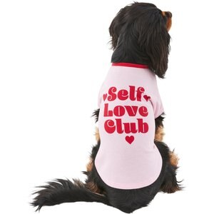 Wagatude Self Love Club Dog T-Shirt, XX-Large