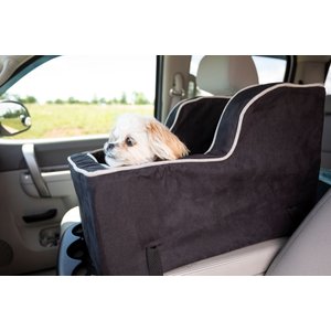 Snoozer Pet Products High-Back Console Pet Car Seat, Black