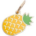 Two Tails Pet Company Personalized Pineapple Dog & Cat ID Tag
