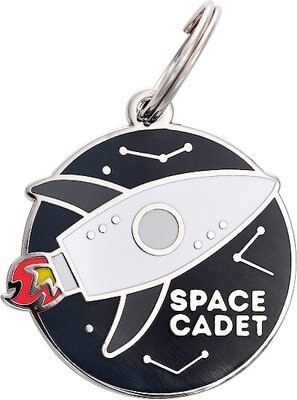 Two Tails Pet Company Personalized Space Cadet Dog & Cat ID Tag, slide 1 of 1