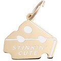 Two Tails Pet Company Personalized Stinkin' Cute Dog & Cat ID Tag