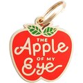Two Tails Pet Company Personalized Apple of My Eye Dog & Cat ID Tag