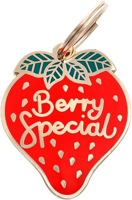 Two Tails Pet Company Personalized Berry Special Dog & Cat ID Tag, slide 1 of 1