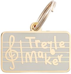 Two Tails Pet Company Personalized Treble Maker Dog & Cat ID Tag