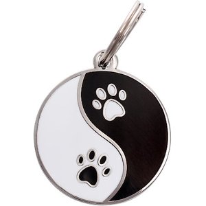 Two Tails Pet Company Personalized Yin Yang Dog & Cat ID Tag