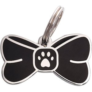 Two Tails Pet Company Personalized Bowtie Dog & Cat ID Tag