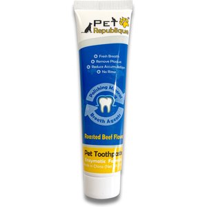 Pet Republique Enzymatic Dental Cleaning Beef Flavor Toothpaste for Dogs & Cats, 3.5-oz