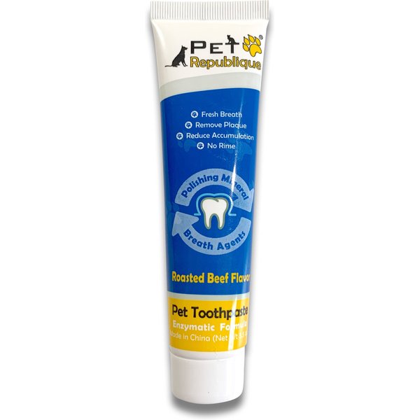 VETS PREFERRED Advanced Enzymatic Peanut Butter Flavor Dog Toothpaste