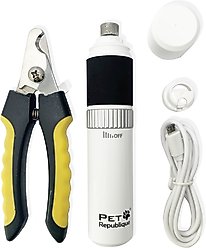 Pet Republique Rechargeable Large Electric Dog & Cat Nail Grinder & Clippers