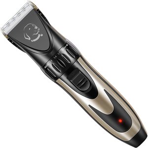 Pet Republique Rechargable Cordless Shaver Trimmer Kit with Clippers for Dogs & Cats