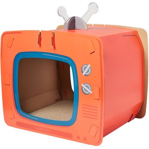 Frisco TV Set Cardboard Cat House