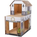 FRISCO Ice Cream Truck Cardboard Cat House, 2-Story - Chewy.com