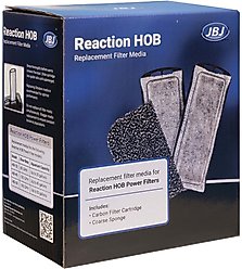 JBJ Aquarium HB-45 Reaction HOB Aquarium Replacement Filter Media, 2 count