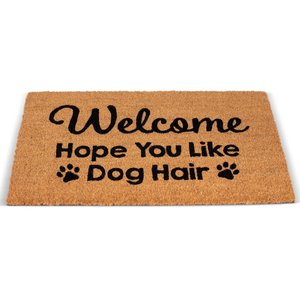 BirdRock Home Dog Hair' Coir Doormat