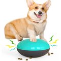 Hanamya Interactive Food/Treats Dispensing Squeaky & Puzzle Dog Toy, Lemon