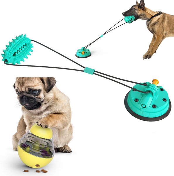 Medium Plastic Suction Cup Tug Interactive Chew Toys