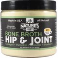 Nature's Diet Hip & Joint Bone Broth Dry Dog & Cat Food Topping, 6-oz jar