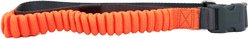 Penn-Plax Bungee Dog Collar, Orange/Black, Medium