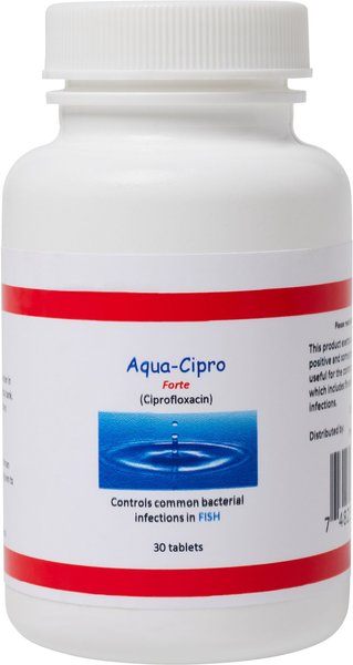 Midland Vet Services Aqua-Cipro Forte Ciprofloxacin Fish Antibiotic, 30 count slide 1 of 3