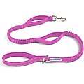 Shed Defender Triton Nylon Bungee Reflective Dog Leash, Hot Pink, 4 to 7-ft long, 1-in wide