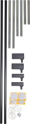 Show full view: Scandinavian Pet Premier Extra Tall Dog Gate Extension Kit, 2.8-in, 2 count, Black slide 3 of 4