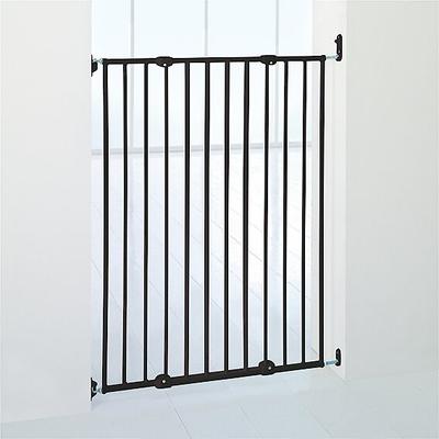 Show full view: Scandinavian Pet Streamline Extra Tall Wall Mounted Dog Gate, Black slide 5 of 8