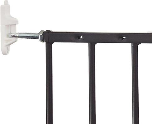 Show full view: Scandinavian Pet Streamline Extra Tall Wall Mounted Dog Gate, Black slide 6 of 8