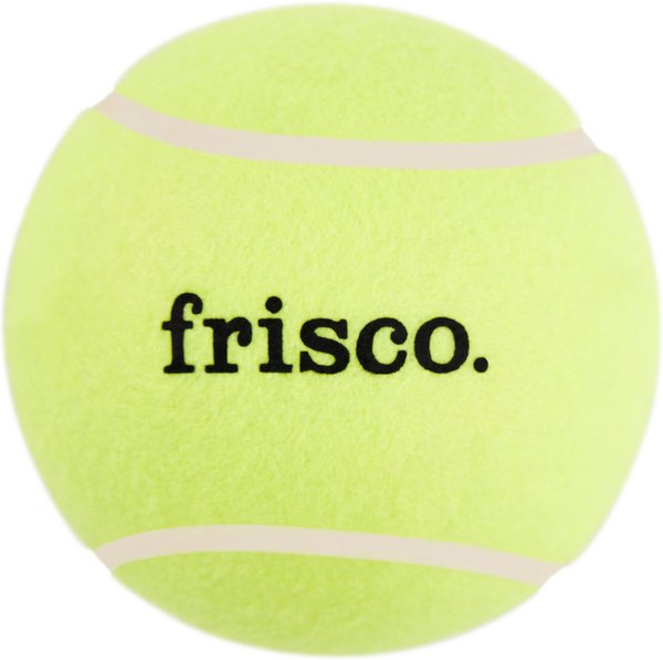 Frisco Fetch Squeaking Tennis Ball Dog Toy, X-Large slide 1 of 4