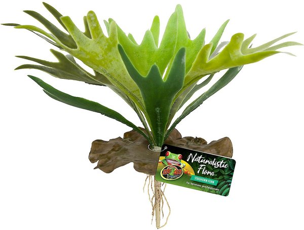 Zoo Med Naturalistic Flora Staghorn Fern Artificial Plant slide 1 of 1
