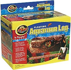 Zoo Med Floating Aquarium Log Fish Hideout, Small